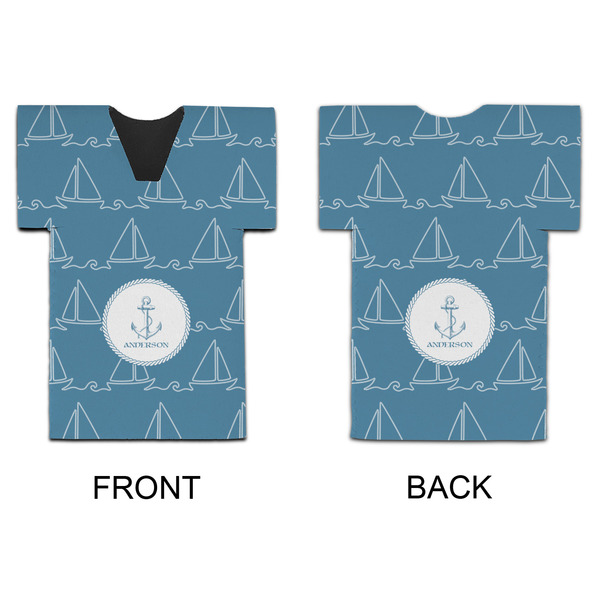 Rope Sail Boats Jersey Bottle Cooler - APPROVAL