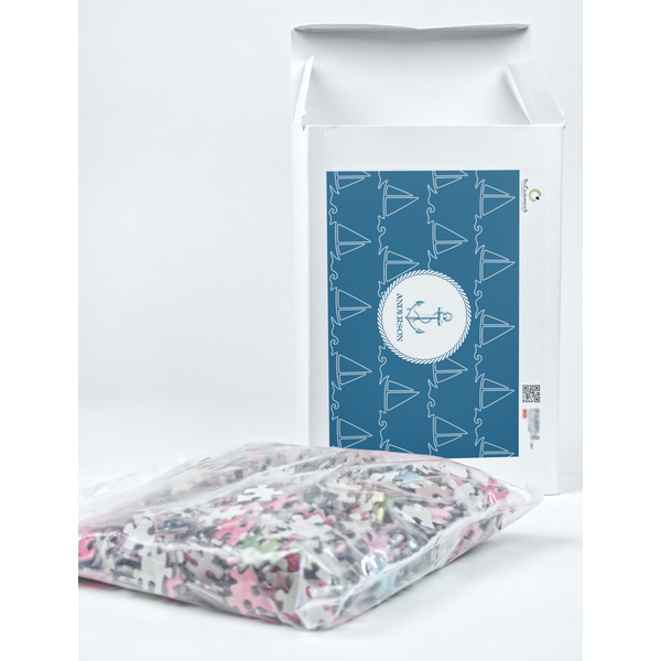 Rope Sail Boats Jigsaw Puzzle 1014 Piece - Box