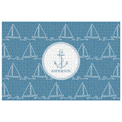 Rope Sail Boats 1014 pc Jigsaw Puzzle (Personalized)