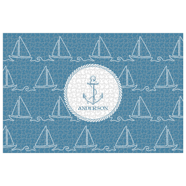 Custom Rope Sail Boats 1014 pc Jigsaw Puzzle (Personalized)