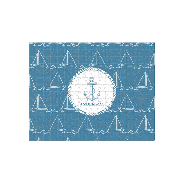 Custom Rope Sail Boats 252 pc Jigsaw Puzzle (Personalized)