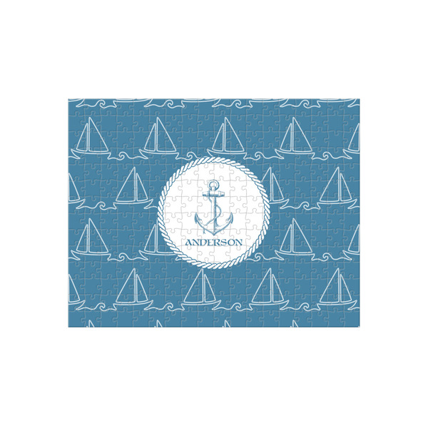 Custom Rope Sail Boats 252 pc Jigsaw Puzzle (Personalized)
