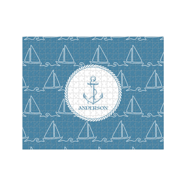 Custom Rope Sail Boats 500 pc Jigsaw Puzzle (Personalized)