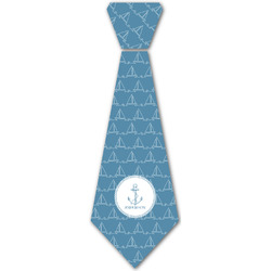Rope Sail Boats Iron On Tie - 4 Sizes w/ Name or Text