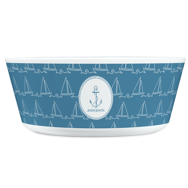 Rope Sail Boats Kids Bowls - FRONT
