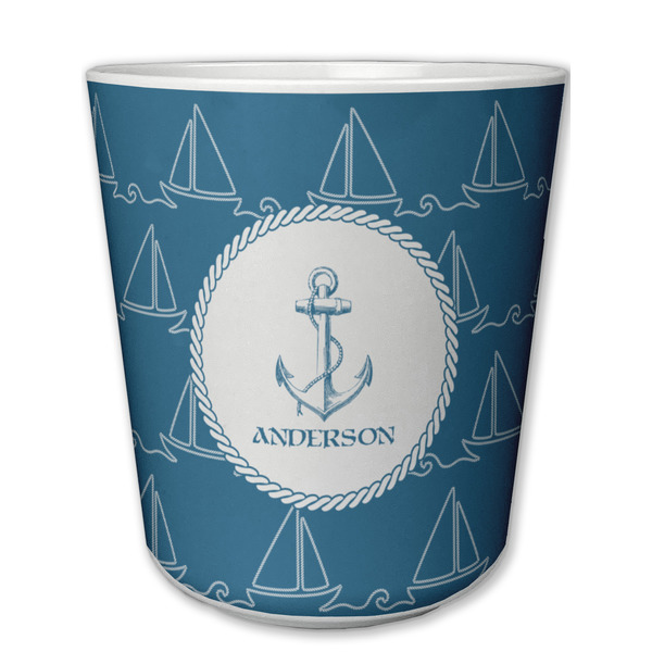 Custom Rope Sail Boats Plastic Tumbler 6oz (Personalized)