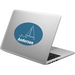 Rope Sail Boats Laptop Decal (Personalized)