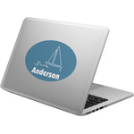 Rope Sail Boats Laptop Decal (Personalized)