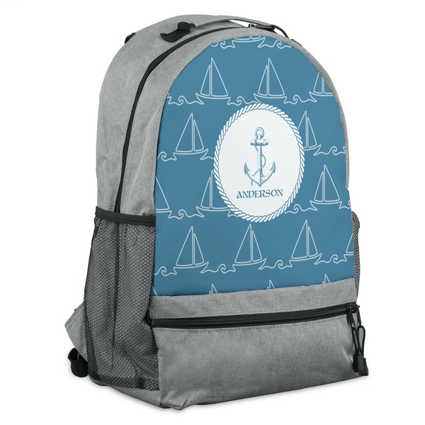 Custom Rope Sail Boats Backpack (Personalized)