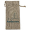 Rope Sail Boats Large Burlap Gift Bags - Front