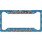 Rope Sail Boats License Plate Frame - Style A