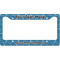 Rope Sail Boats License Plate Frame Wide