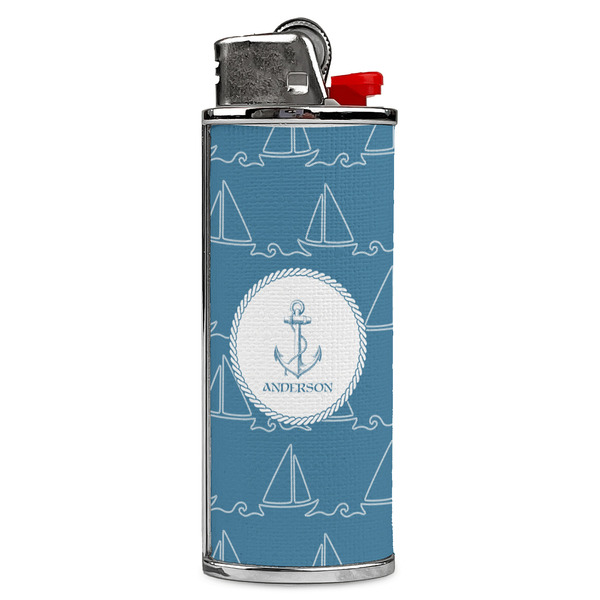 Custom Rope Sail Boats Case for BIC Lighters (Personalized)