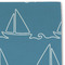 Rope Sail Boats Linen Placemat - DETAIL