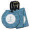 Rope Sail Boats Luggage Tags - 3 Shapes Availabel