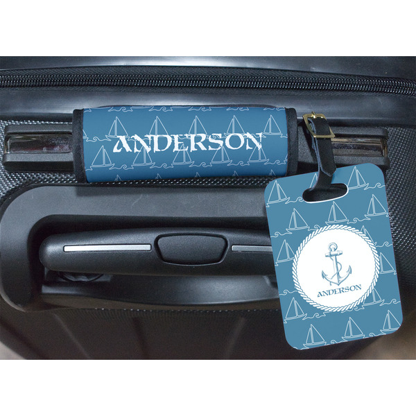 Rope Sail Boats Luggage Wrap & Tag