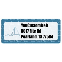 Rope Sail Boats Return Address Labels (Personalized)