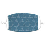 Rope Sail Boats Adult Cloth Face Mask - XLarge
