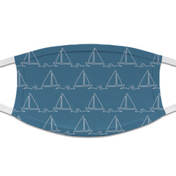 Rope Sail Boats Cloth Face Mask (T-Shirt Fabric)