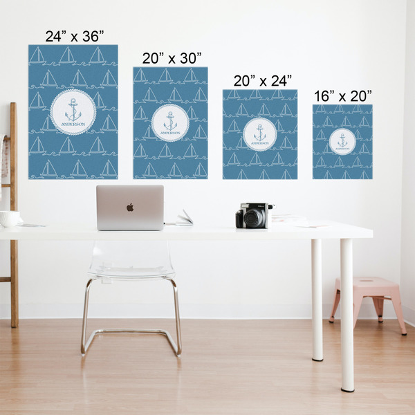 Rope Sail Boats Matte Poster - Sizes