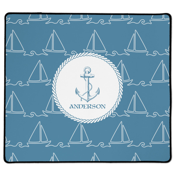 Custom Rope Sail Boats XL Gaming Mouse Pad - 18" x 16" (Personalized)