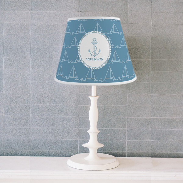 Rope Sail Boats Poly Film Empire Lampshade - Lifestyle
