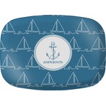 Rope Sail Boats Melamine Platter (Personalized)