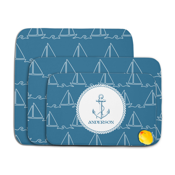 Rope Sail Boats Memory Foam Bath Mat - MAIN PARENT