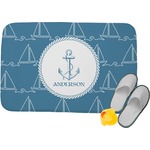 Rope Sail Boats Memory Foam Bath Mat (Personalized)