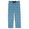 Rope Sail Boats Mens Pajama Pants - XS