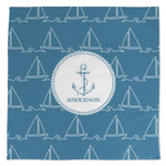 Rope Sail Boats Dish Rag - Microfiber - Large (Personalized)