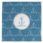 Rope Sail Boats Microfiber Dish Towel (Personalized)