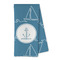 Rope Sail Boats Kitchen Towel - Microfiber (Personalized)