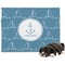 Rope Sail Boats Dog Blanket - Large (Personalized)