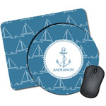 Rope Sail Boats Mouse Pad (Personalized)