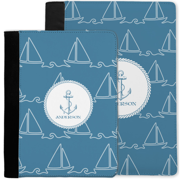 Rope Sail Boats Notebook Padfolio - MAIN