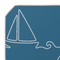 Rope Sail Boats Octagon Placemat - Single front (DETAIL)