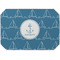 Rope Sail Boats Octagon Placemat - Single front