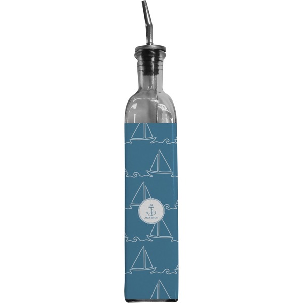 Custom Rope Sail Boats Oil Dispenser Bottle (Personalized)