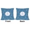 Rope Sail Boats Outdoor Pillow - 18x18