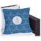 Rope Sail Boats Outdoor Pillow (Personalized)