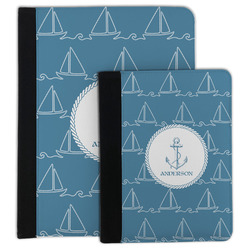 Rope Sail Boats Padfolio Clipboard (Personalized)