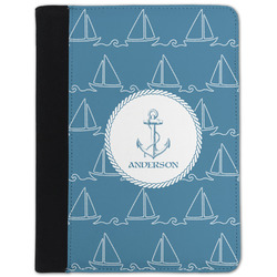 Rope Sail Boats Padfolio Clipboard - Small (Personalized)