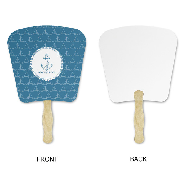 Rope Sail Boats Paper Fans - Approval