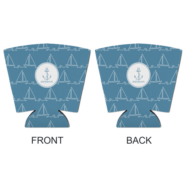 Rope Sail Boats Party Cup Sleeves - with bottom - APPROVAL