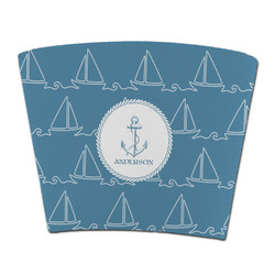 Rope Sail Boats Party Cup Sleeve - without bottom (Personalized)