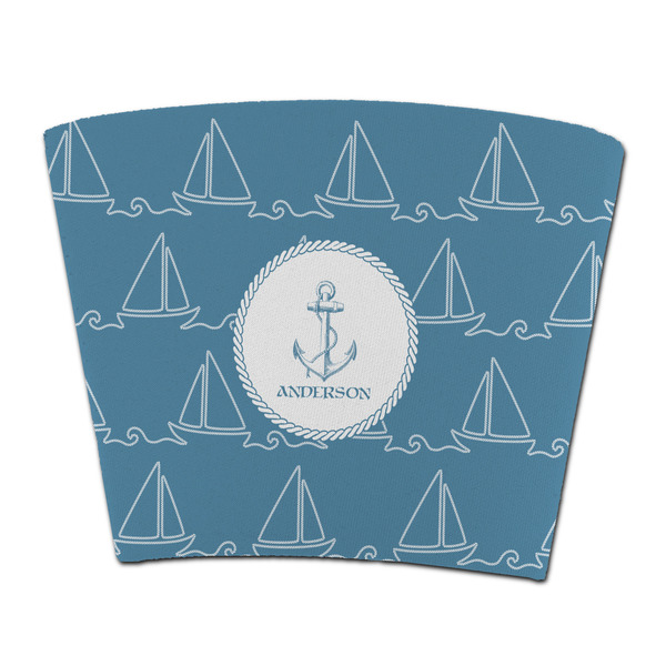 Custom Rope Sail Boats Party Cup Sleeve - without bottom (Personalized)