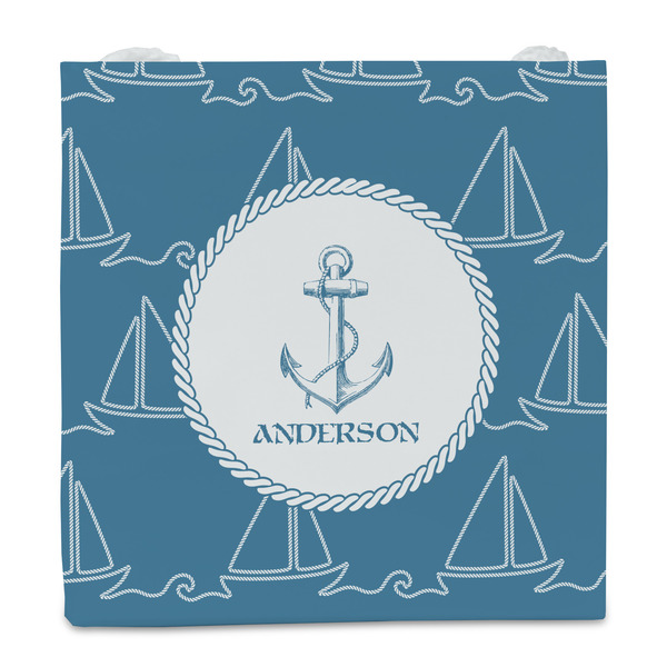 Rope Sail Boats Party Favor Gift Bag - Matte - Front