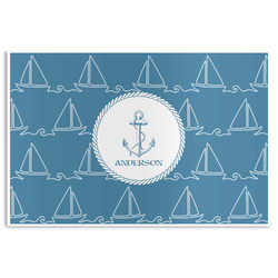 Rope Sail Boats Disposable Paper Placemats (Personalized)