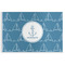 Rope Sail Boats Disposable Paper Placemat - Front View